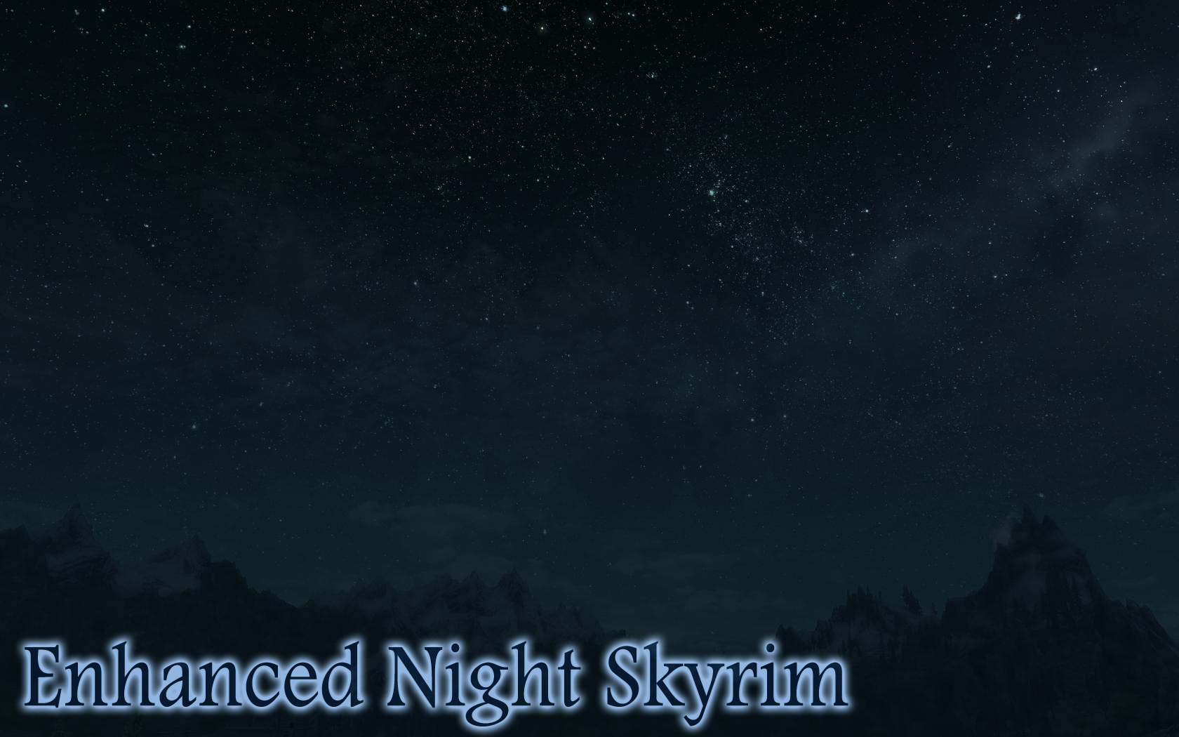 Enhanced Night Skyrim / Улучшенное небо Скайрима